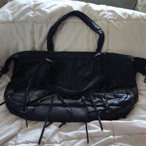Lucky Brand Black Quilted Shoulder Bag